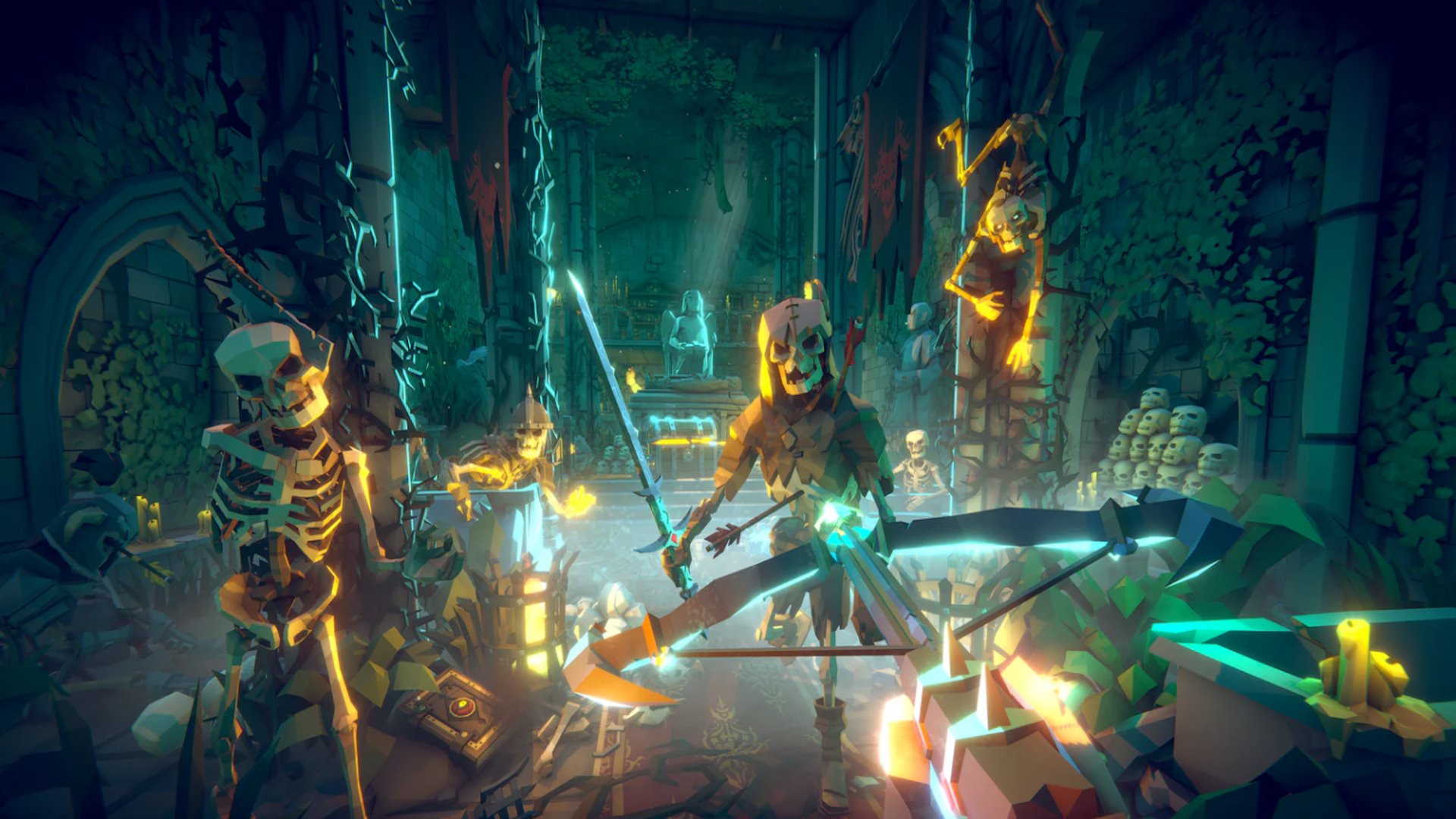 Ubrak Legends Game Gameplay Screenshot Dark Sunset Forest